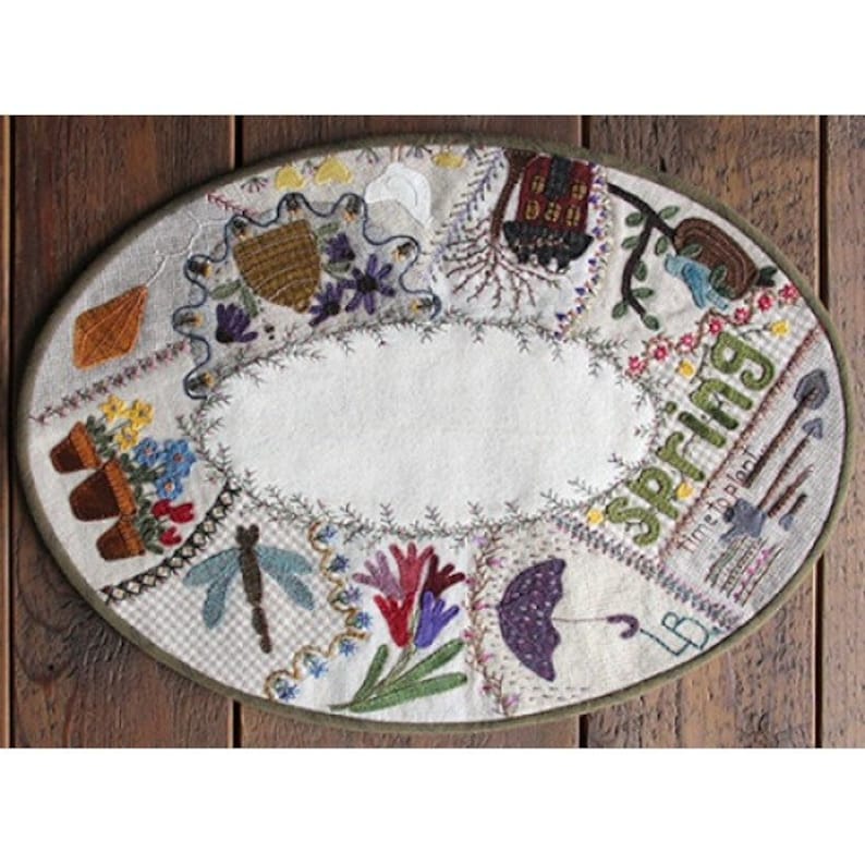 Spring Crazy Table Mat Etsy