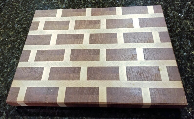 Brick End Grain Cutting Board