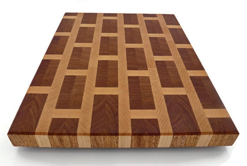 Brick End Grain Cutting Board