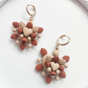 Mexico Earrings,Catrina Earrings, Mexican earrings, Handmade earrings, Barro Earrings, Latina Earrings,
