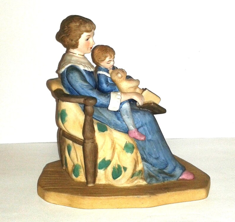 Bedtime Norman Rockwell Figurine by Figurine Americana Arnart 1981
