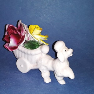 1980s Signed by Artist Ray Ayres ~ Made In Scotland Border Fine Arts Puppy Dog Figurine Puppy Dog Chewing On Slipper