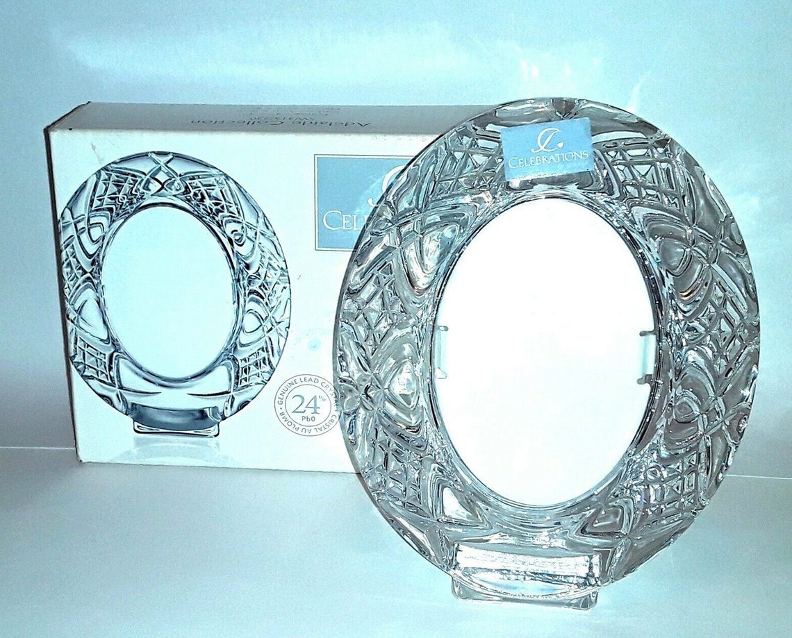 MIKASA Crystal Photo Picture Frame Adelaide Model SW315/230 Etsy