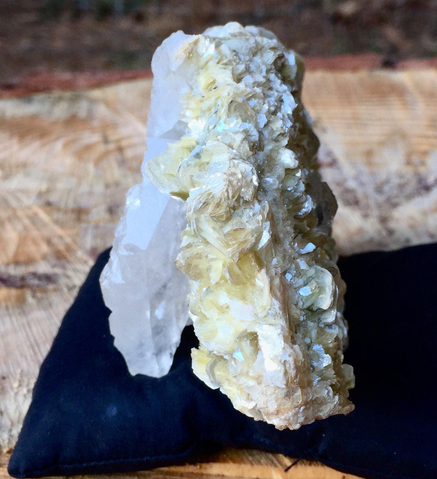 Mica on Quartz large specimen