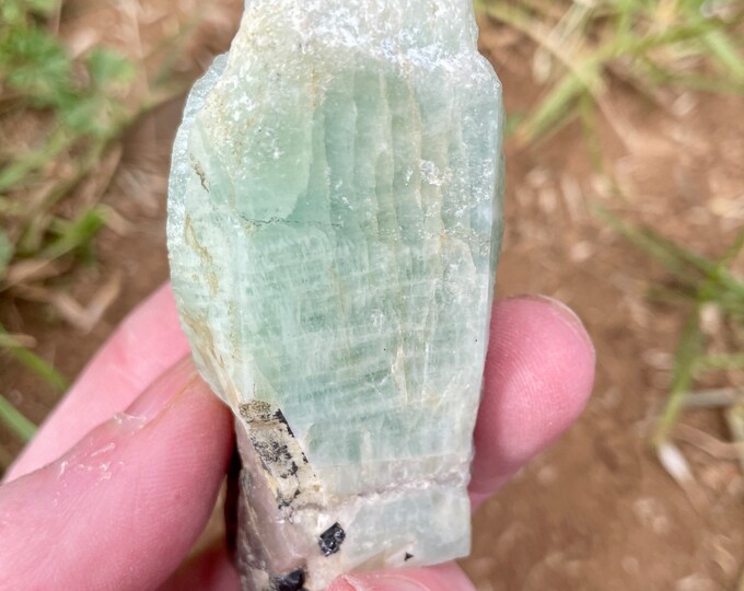 Terminated Aquamarine Crystal 80 grams