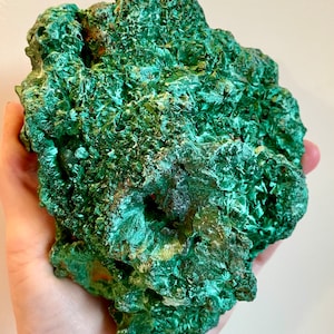 2.2 lbs Malachite Spray Crystal Cluster Mineral Display Specimen