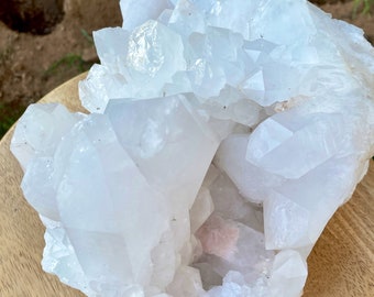 18.23 lbs Clear Quartz Crystal Cluster Large Cabinet Specimen