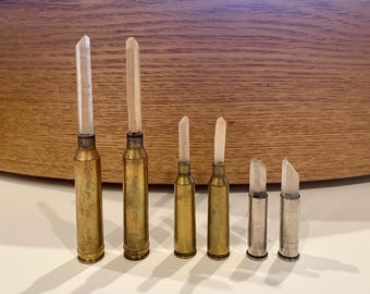 Quartz Crystal Bullets 3 pairs