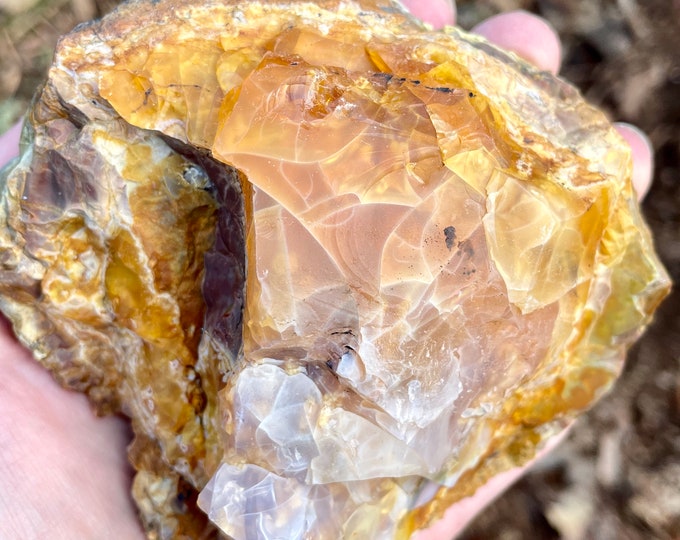 Old Stock Oregon Opal on Rhyolite Jasper Mineral Display Specimen 1.08 lbs