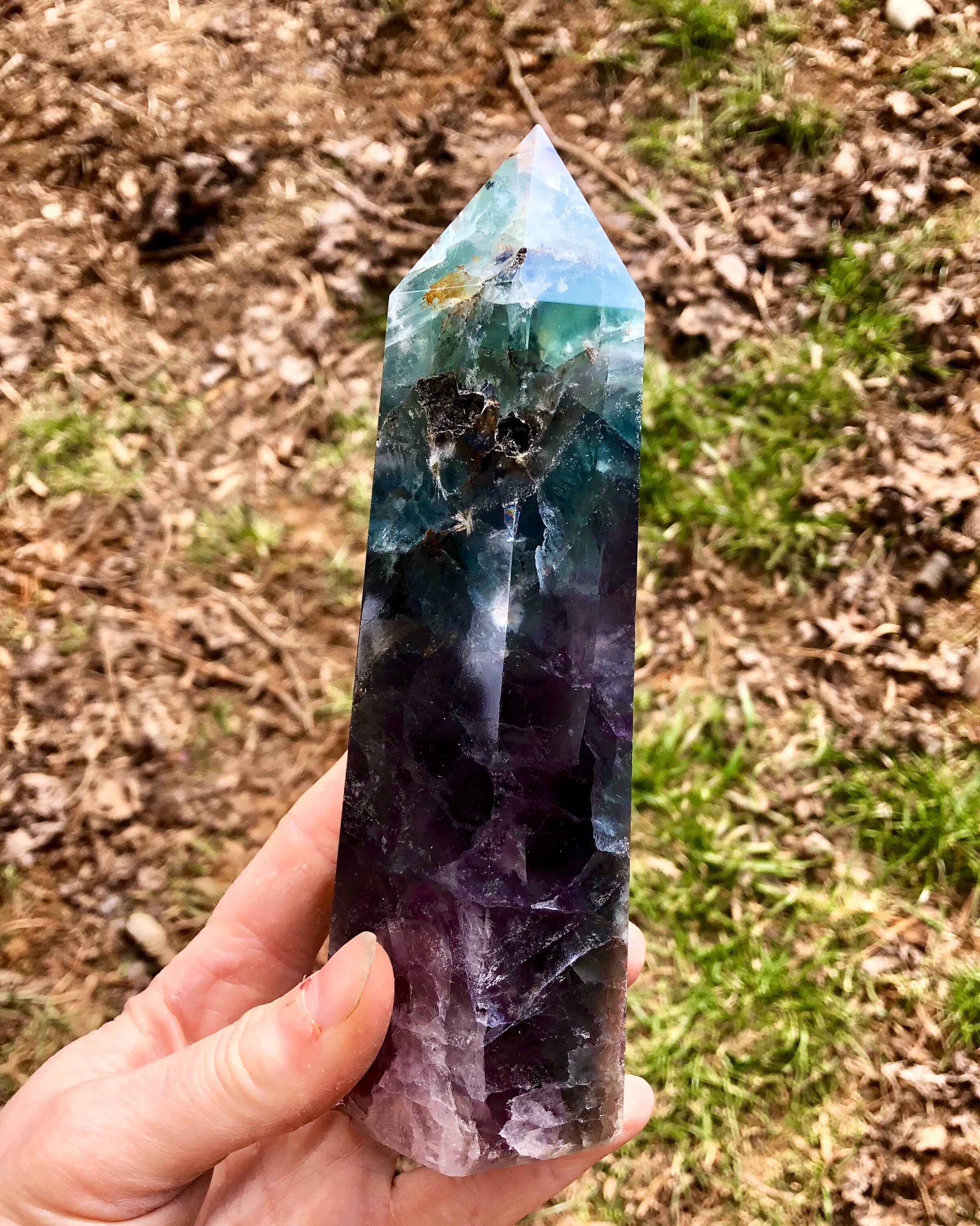 rainbow fluorite
