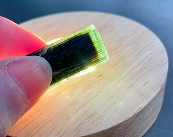 10.97g Green Cap Tourmaline Terminated Crystal