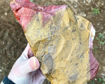 Red and Orange Jasper Mineral Display Specimen 3.53 lbs