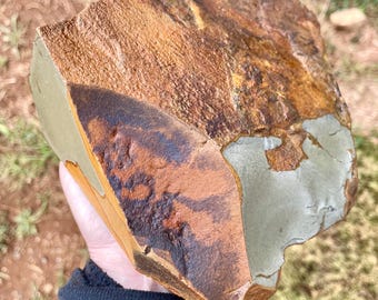 Owyhee Blue Mustang Picture Jasper Rough Lapidary Stone 4.2 lbs