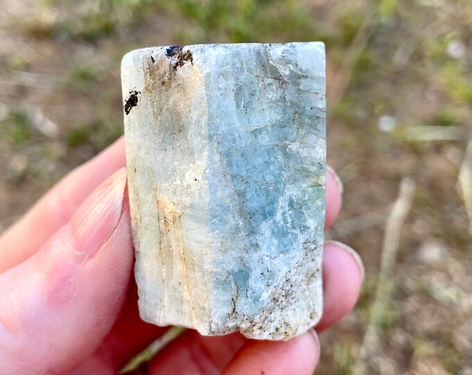 96g Terminated Aquamarine Crystal Mineral Specimen