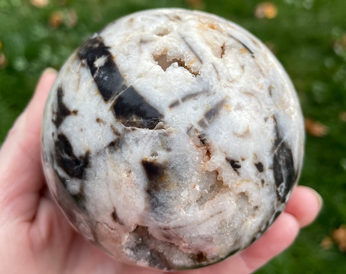 88mm Sphalerite Sphere Orb Ball Mineral Display Specimen