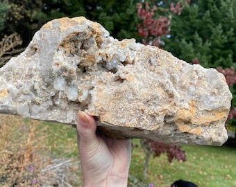 12.19 lb Quartz Crystal Cluster Mineral Display Specimen