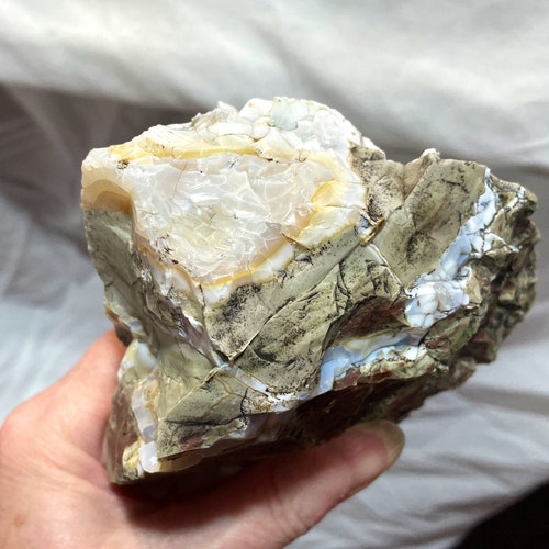 LOT shops 12 of Oregon Opal on Rhyolite Jasper Mineral Display Specimens