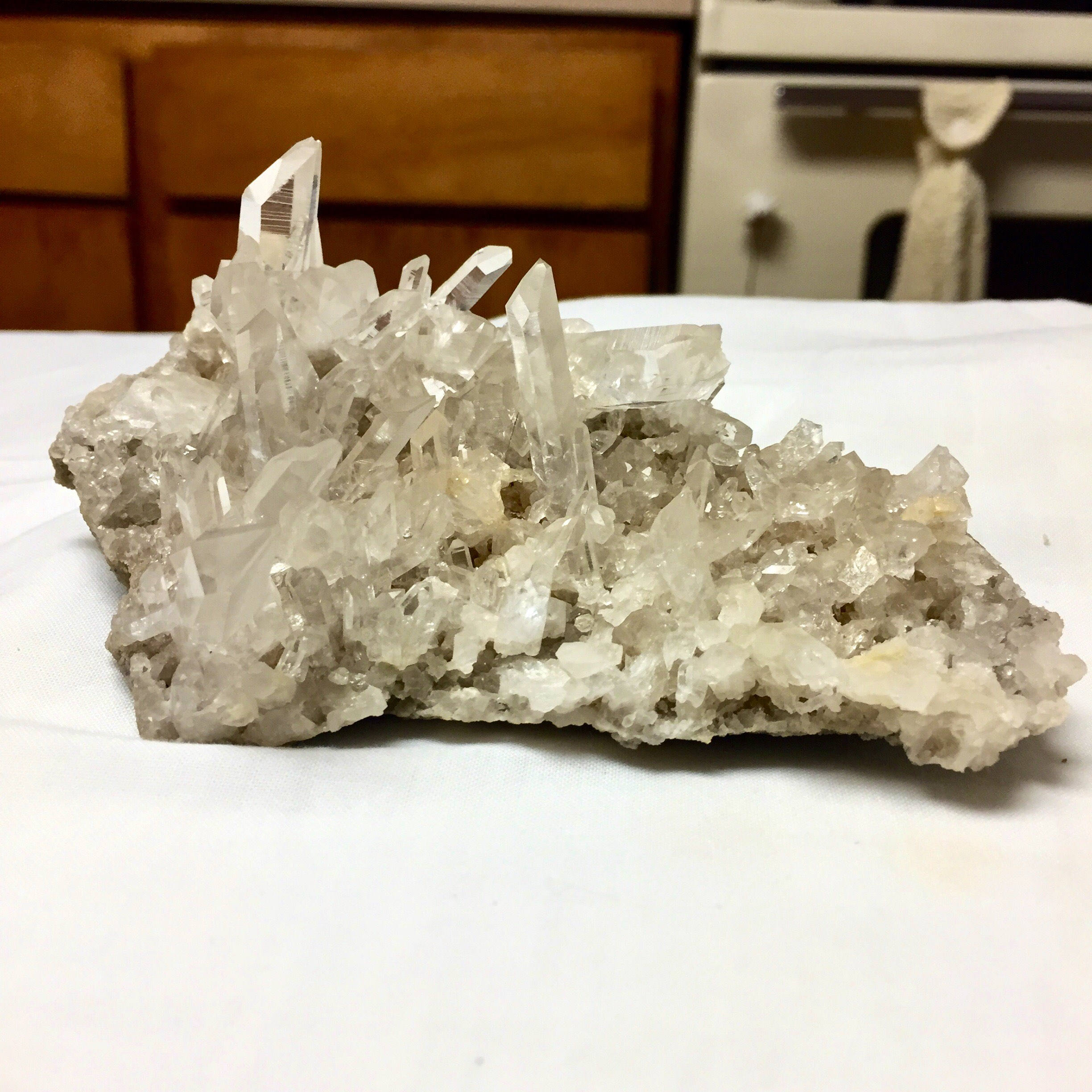 Large Quartz Crystal plate specimen