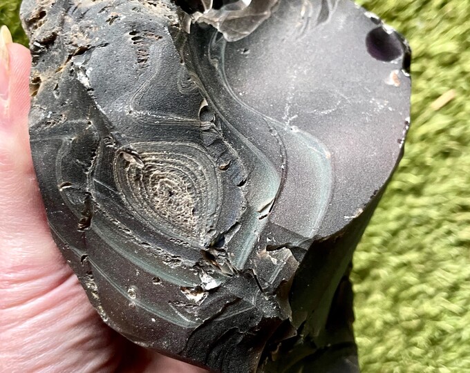 Rainbow Obsidian Rough Mineral Display or Lapidary Specimen 3.81 lbs