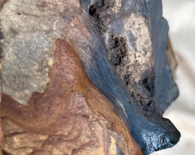 4.7 lb Blue Biggs Picture Jasper Rough Cut Lapidary Mineral Specimen