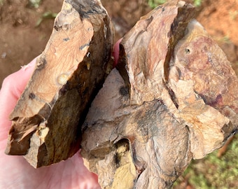 Biggs Jasper Rough Unpolished Lapidary Stones 2.46 lbs