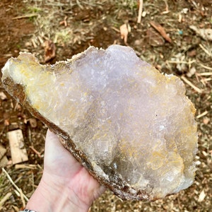 Fluorite Calcite Crystal Cluster Dual Sided 8.56 lbs