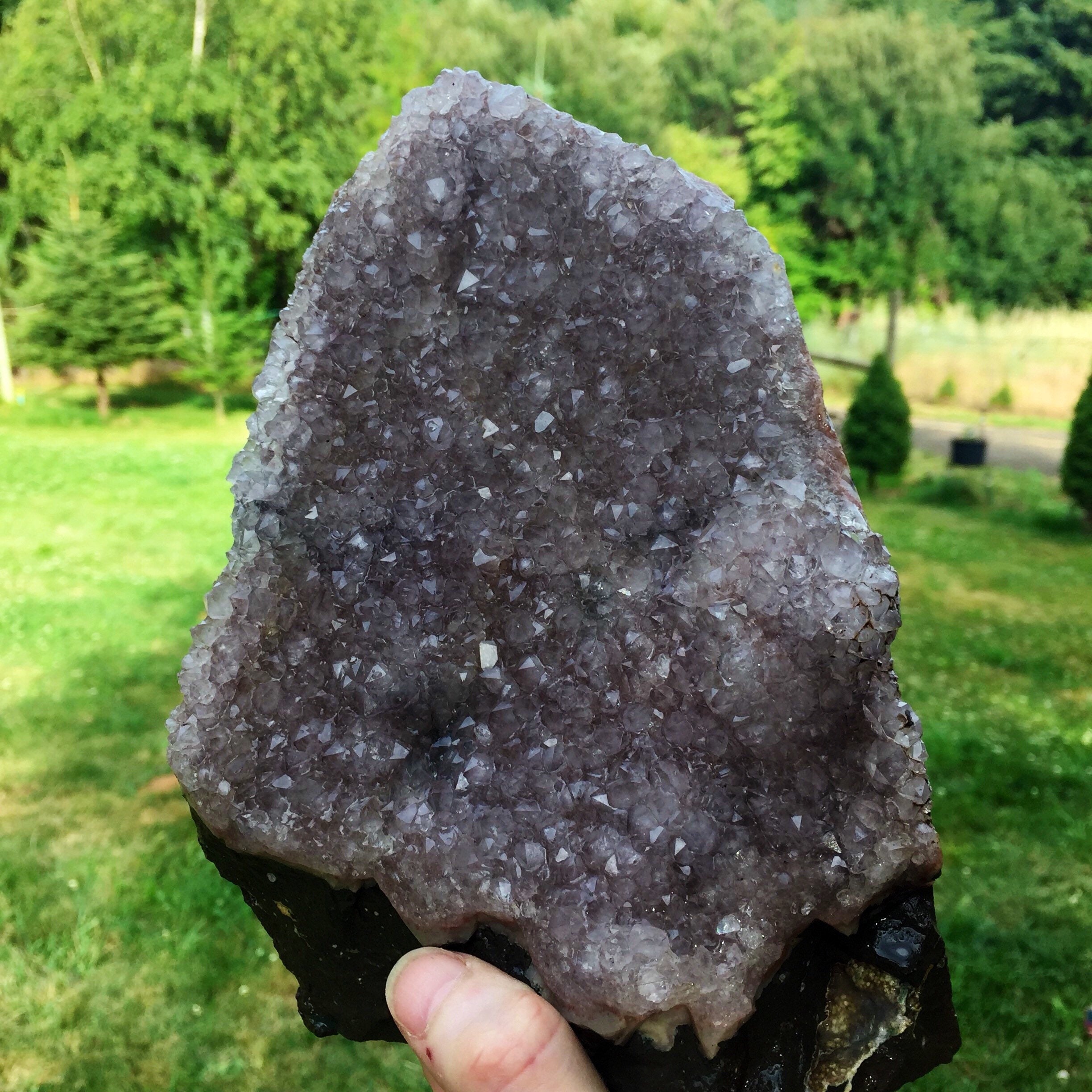 large amethyst crystal geode large amethyst crystal geode