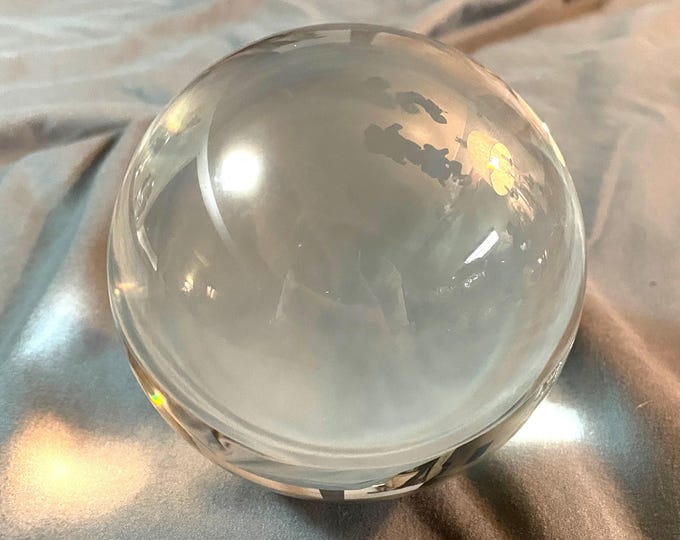 95mm Crystal Ball Sphere Orb