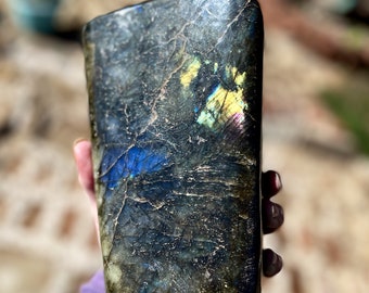 Labradorite Freeform Mineral Display Specimen 7.06 lbs