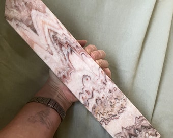 6.36 lbs Porkstone Crystal Obelisk Pillar Tower Point Wand Column Generator