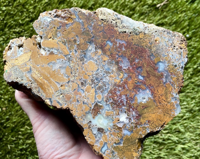 Jasper Agate Rough Mineral Display Specimen 4.45 lbs