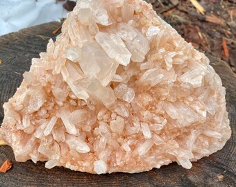 11.58 lb Quartz Crystal Cluster Mineral Display Specimen