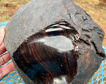 Gold Sheen Mahogany Obsidian rough mineral display specimen 16.84 lbs