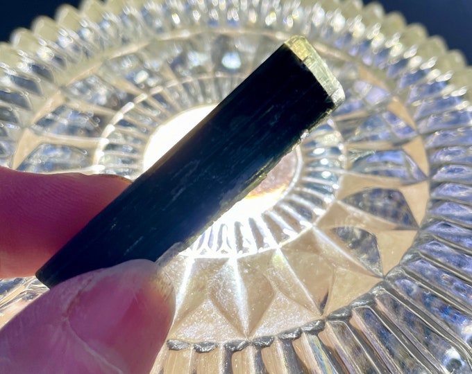 12.04g Green Cap Tourmaline Terminated Crystal