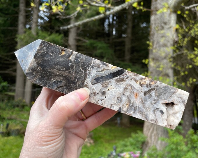 Druzy Sphalerite Obelisk Pillar Tower Point Wand Column Generator 2.53 lbs