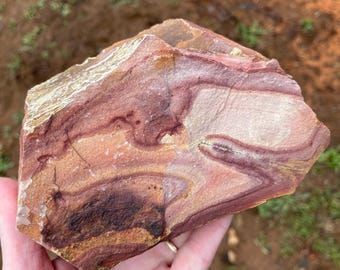 2.84 lbs Wonderstone Mineral Lapidary Specimen