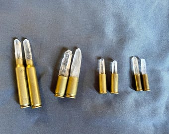 Quartz Crystal Bullets 4 pairs