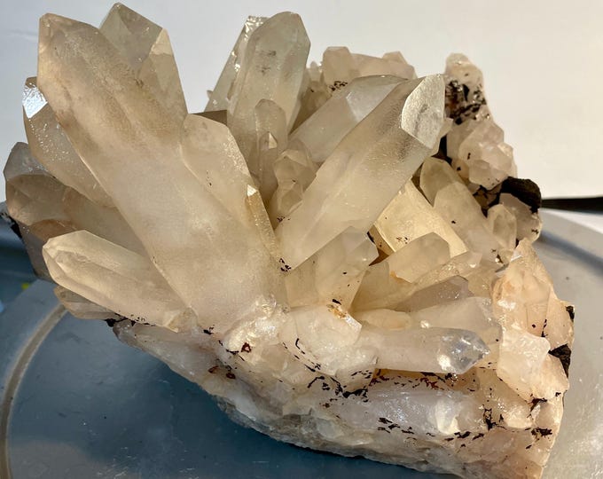11.9 lb Quartz Crystal Cluster Large Display Specimen