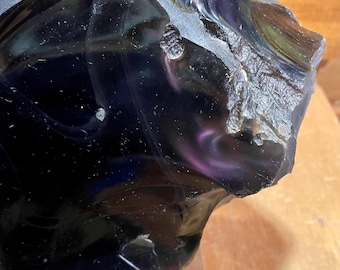 Rainbow Obsidian Rough Mineral Display or Lapidary Specimen 9.59 lbs