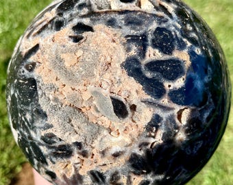 140mm Sphalerite Sphere Orb Ball Mineral Display Specimen