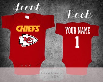 kansas city chiefs baby jersey