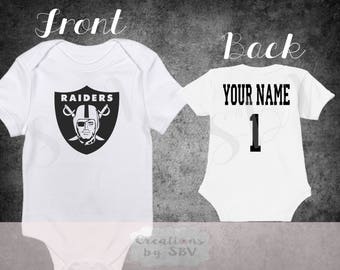 oakland raiders baby jersey
