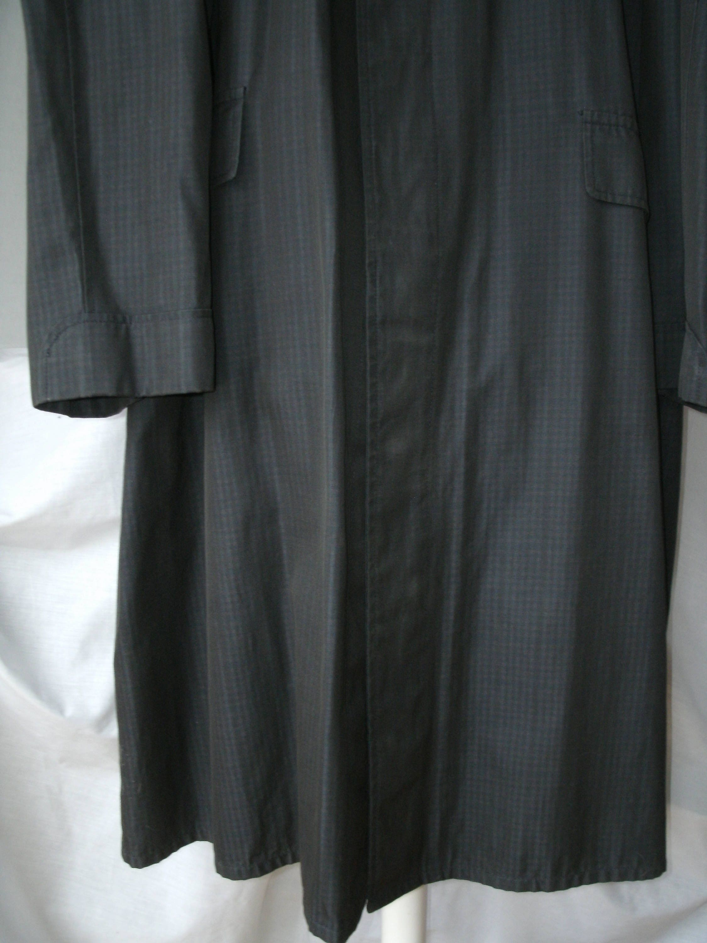 Vintage ALLIGATOR GALETONE Iridescent Brand Men's Trench