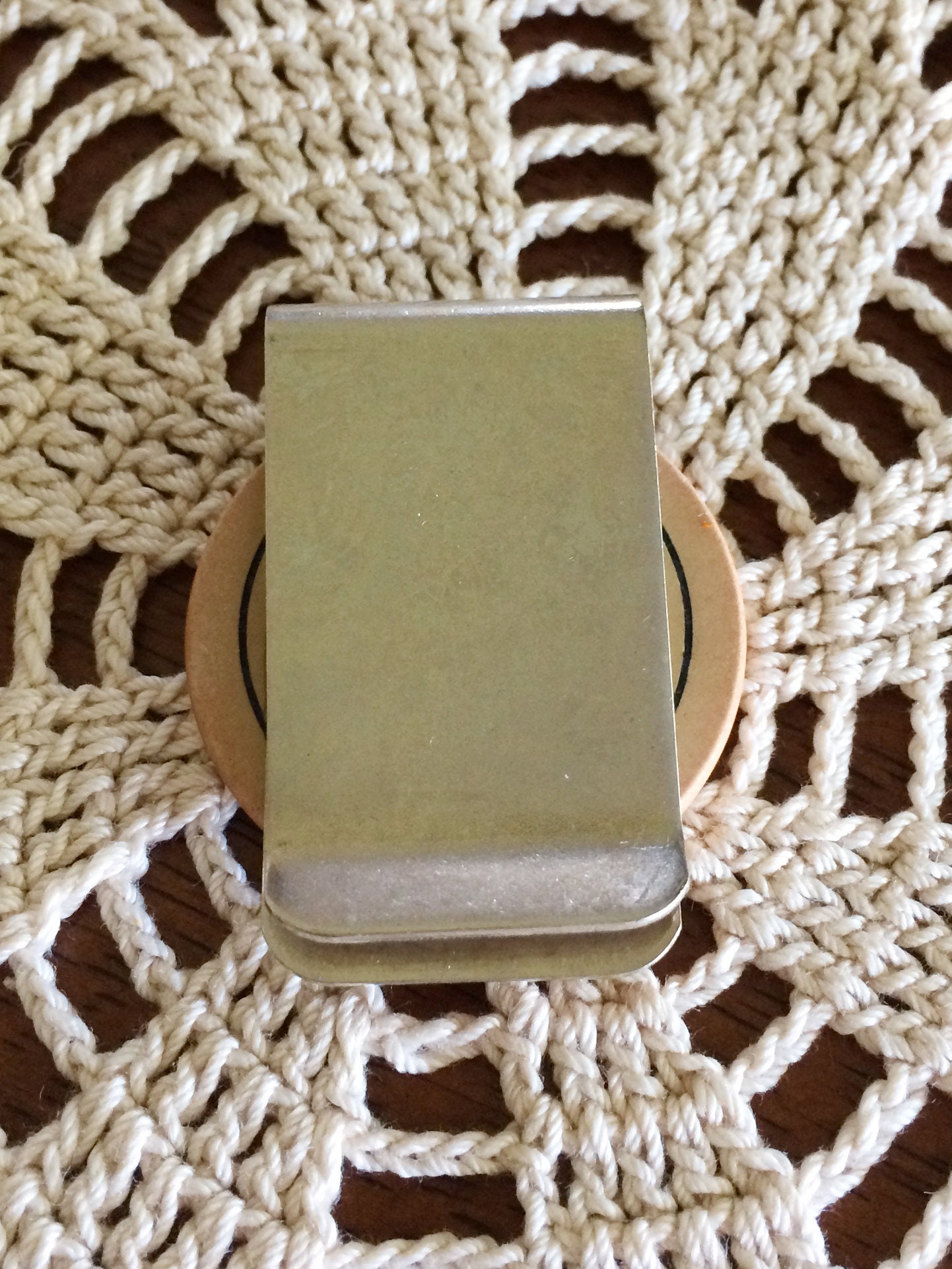 Antique Poker Chip Money Clip Bulldog Dog Lover Swarovski Etsy