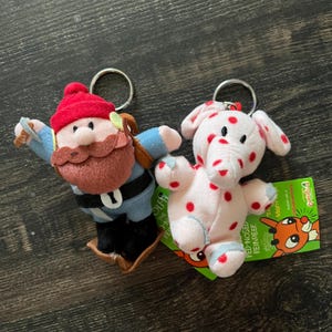 Yukon Cornelius OR Elephant Key Rings, Island of Misfit Toys, CVS PROMO, Rudolph the Red-Nosed Reindeer, 1999