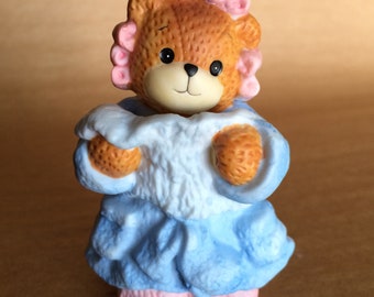 Lucy and Me Figurine, Bathrobe, Rollers, Slippers, 1996, Lucy Rigg, Enesco