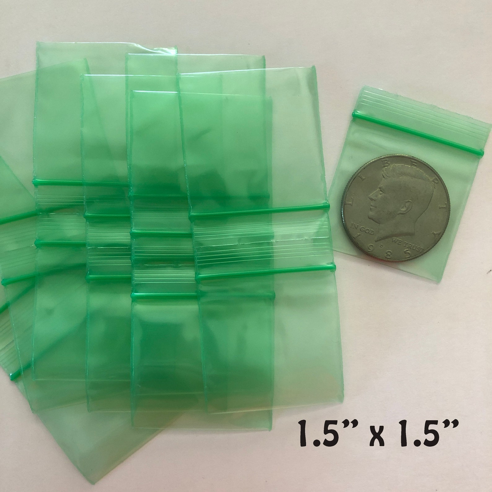 200 Resealable Mini Baggies Pink Blue Green Apple Bags | Etsy UK