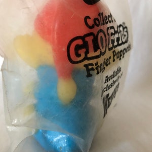 Glo Cricket, Glo Friend, MIP, Wendy's Kids Meal, Finger Puppet, Playskool, 1988 afbeelding 6