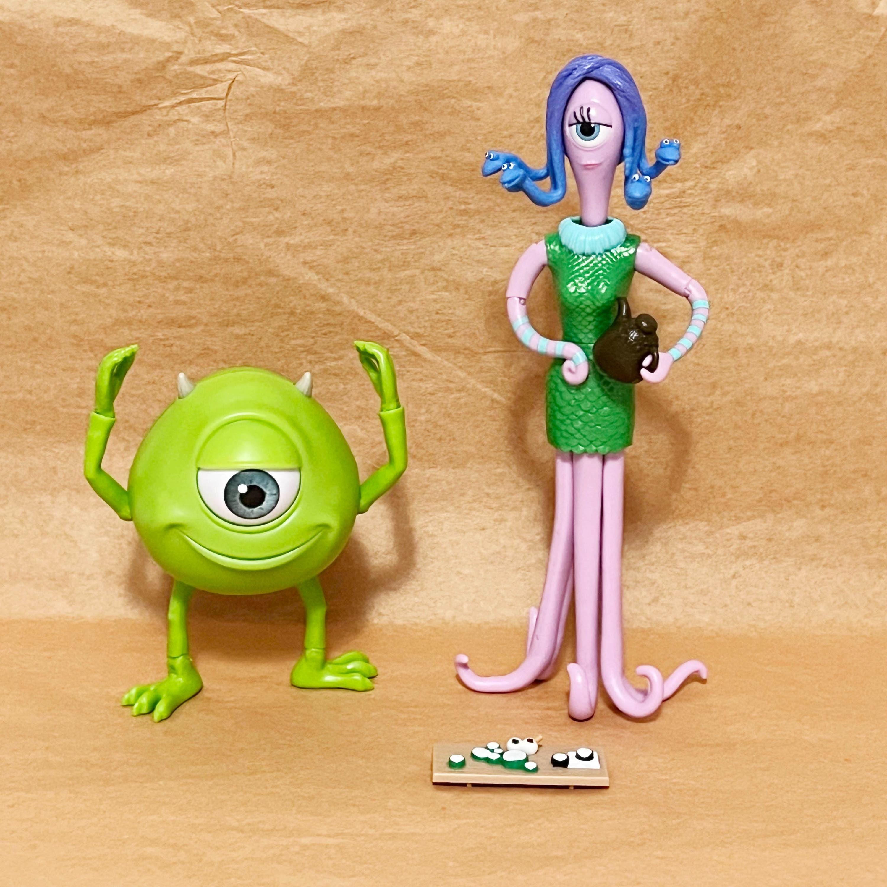 Mike Wazowski AND Celia Mae W/ Accessories, Monsters Inc, Disney Pixar,  Mattel - Etsy