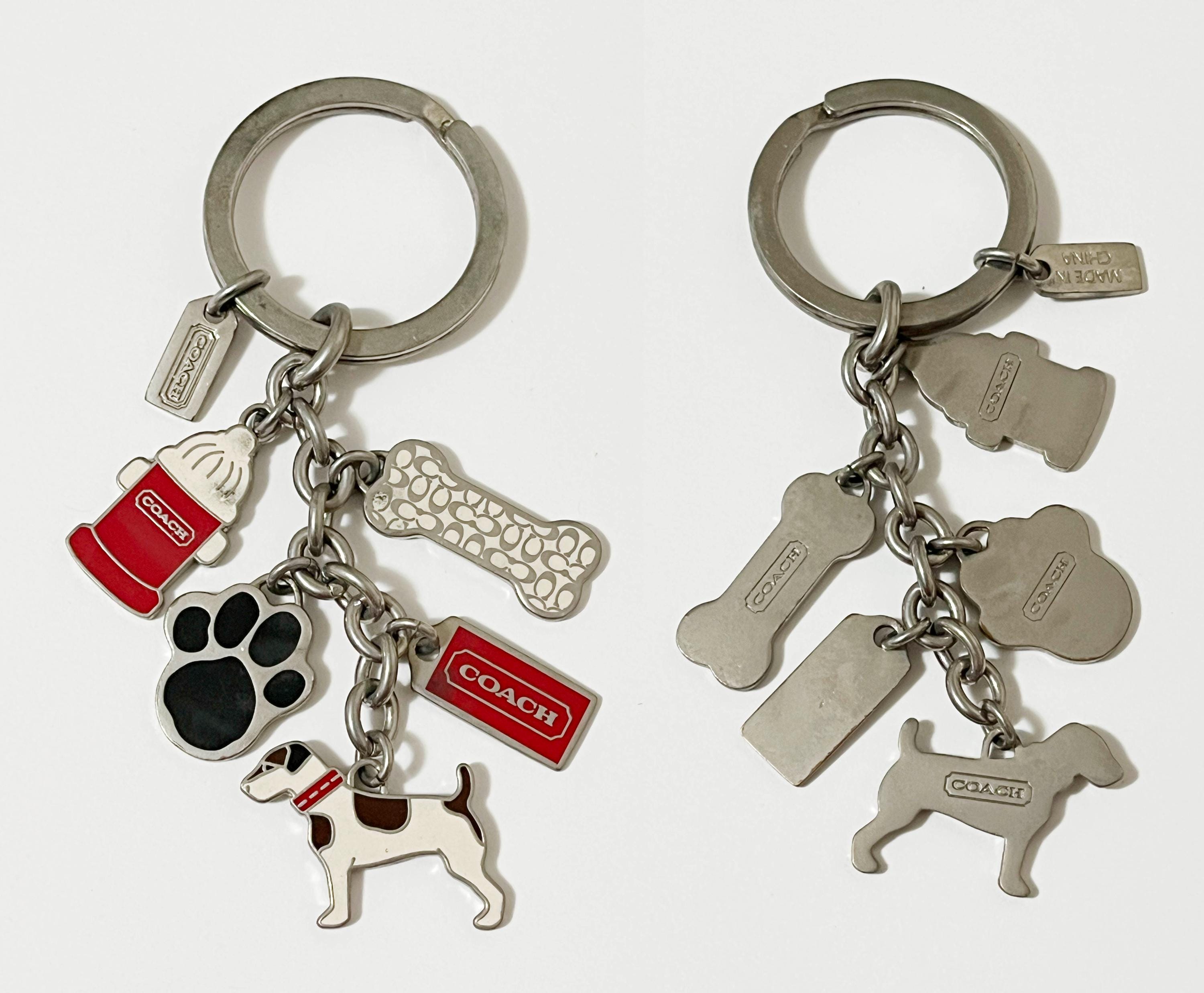 小物 Coach keychains 11 pieces charms keyring 小物 Coach keychains
